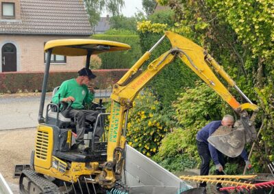 Rénovation complète d'une terrasse en bois suspendue par une nouvelle terrasse en grès-cérame 60...