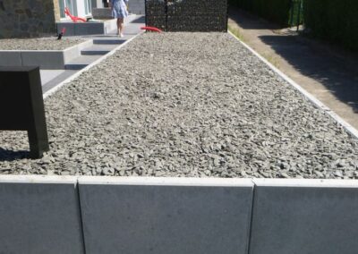 Réfection d'un jardin à Embourg.

Chantier terminé avec la réfection de la pelouse....