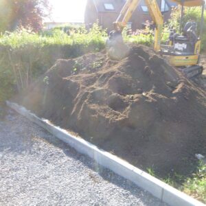 Réfection d'un jardin à Embourg.

Chantier terminé avec la réfection de la pelouse....